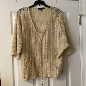 Women’s Sanctuary open knit shirt